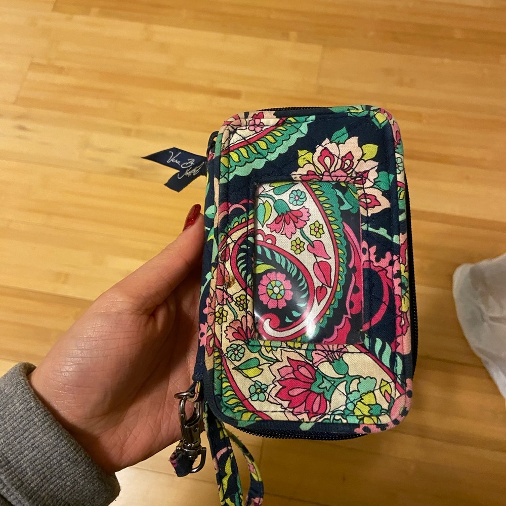 Vera Bradley wristlet wallet